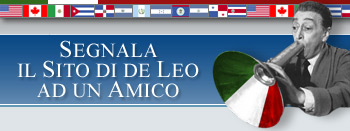 Segnala il Sito di de Leo ad un Amico
